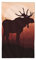 SJOAOAA Wild Elch Natur Landschaft Waschlappen Mikrofaser Saugfähige Strandtücher Super Weiche Waschlappen Für Gesicht Und Körper Hand Badetücher Waschlappen Handtuch 70 X 40 cm