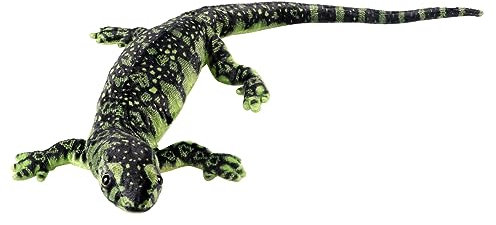 YJZQ Eidechse Plüschtier 77cm Chamäleon Stofftie Weiche Plüschpuppe Chamäleon Kuscheltier Stoffpuppe Realistische Eidechse Spielzeug Tierkissen für Jungen Mädchen
