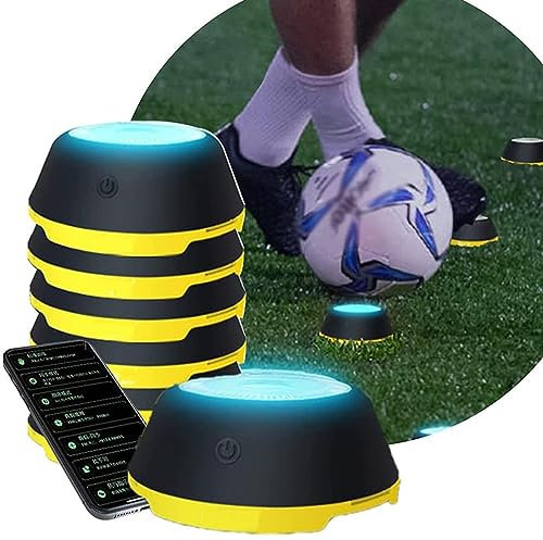 GIZMIT Flash-Reflex und Reaktionstraining LED-Licht, Agilitätsgeschwindigkeitstraining-Licht mit Smart App-Connect, für Basketball, Fußball, Boxen, Fitness, für die Verbesserung der Reaktionszeit