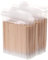 1000 Pezzi Bastoncini da Tampone in Cotone, 10CM Bastoncini Cotonati Applicatori, Microblading Tampone Testa Appuntita, Cotton Swabs per Tatuaggio Sopracciglia Bellezza Trucco Unghie