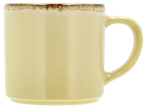 Villa Collection Iris Henkelbecher Dia 8,5 x 8,5 cm 0,3 Liter Gelb