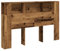 vidaXL Kopfteil, Bettkopfteil mit Stauraum, Schlafzimmer Kopfteil-Regal Wand-Kopfteil, Betthaupt, Altholz-Optik 160x18,5x103,5cm Holzwerkstoff