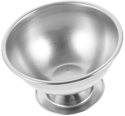 Homoyoyo Stainless Steel Alumn Melting Bowl Medium Size Alumn Boiling Container for Jewelry Making and Gold Processing Suitable for Metalworking and Craft Workshops
