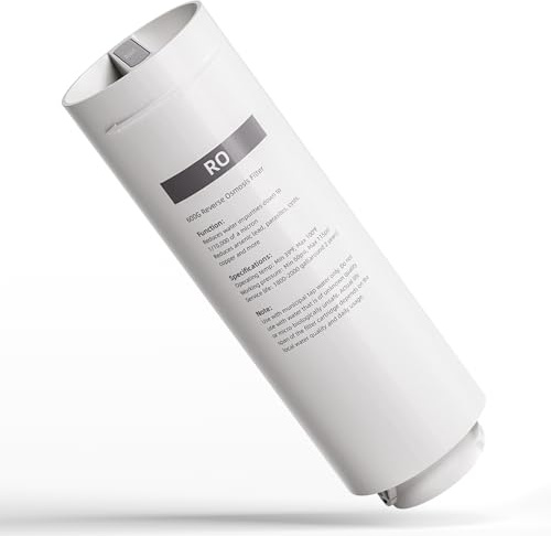 AORA RO Membran für GT600 Umkehrosmoseanlage – für sicheres Trinkwasser – Osmose Wasserfilter mit 8-Stufen-Filtration & Filterwechsel in 3 Sek. – Osmoseanlage Untertisch - tanklosem RO System