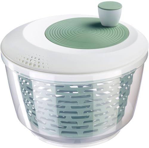Westmark 2430224M Salatschleuder »Spinderella«, 4,4 l, verschrumpft, PP, Mint-grün, Standard