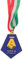 MIAOWR 2024-2025 Medaglie dei Champions di Calcio Italia Souvenir della League da Collezione Regalo per I Tifosi