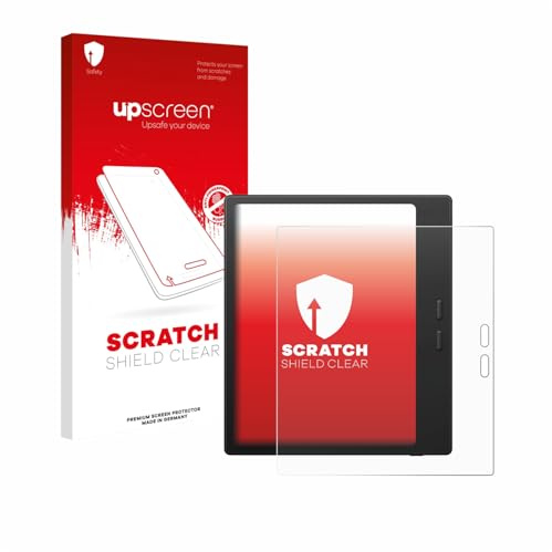 upscreen Schutzfolie für Boox Go Color 7 Gen II – Made in Germany, Kristall-klar, Kratzschutz, Anti-Fingerprint