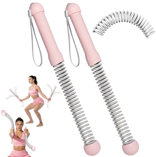 HuaMuDM Kampfseil Ohne Seil,2 Stück Seillose Kampfseile | Tragbare Kabellose Kampfseile,Gewichtete Trainingsseile,für Krafttraining,Geeignet für Zuhause,Fitnessstudio,Outdoor