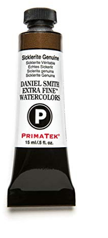 DANIEL SMITH Extra Fine Watercolor Paint, 15ml Tube, Sicklerite Genuine, 284600209