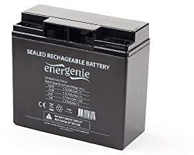 Gembird BAT-12V17AH/4 Plombierte Bleisäure (VRLA) 17Ah 12V USV-Batterie - USV-Batterien (Plombierte Bleisäure (VRLA), Schwarz, 17 Ah, 12 V, 1 Stück(e), 5 Jahr(e))