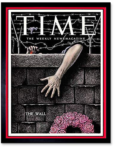 Wee Blue Coo Magazine 1961 Time Berlin Art Print Framed Poster Wall Decor Kunstdruck Poster Wand-Dekor-12X16 Zoll