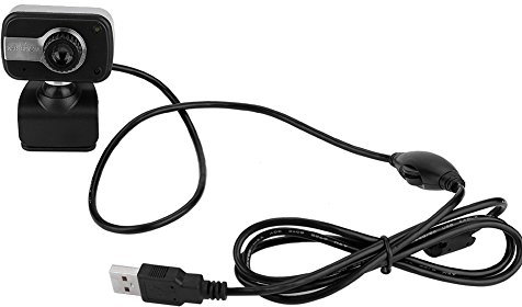 Vbest life Webcam USB 12 mégapixels HD USB Streaming en direct avec microphone intégré Rotation 360° et réglage vertical 30°, support de bureau et fixation d'écran pour ordinateur portable