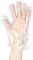 NOVAGO Gants plastiques transparents et jetables (100)