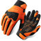 INBIKE MTB Handschuhe Herren Motocross Fahrradhandschuhe Mountainbike Fahrrad Rad Jungen mädchen Orange M