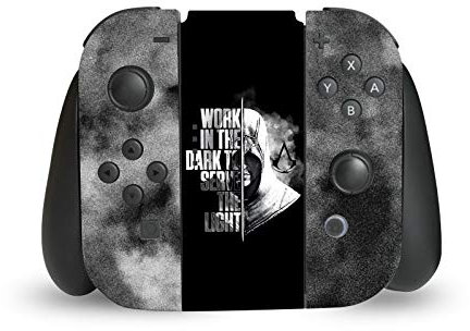 Head Case Designs Offizielle Zugelassen Assassin's Creed Haelfte Erbschaft Typographie Vinyl Haut Gaming Aufkleber Abziehbild Abdeckung kompatibel mit Nintendo Switch Joy-Con Controller