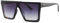 Dollger Sonnenbrille UV400 Schutz Herren Damen Vintage Sonnenbrillen Sportbrille, Ultra-Leicht Rahmen Schutzbrille Rechteck Flat Top Retro Sunglasses Autofahren Golf Fahrradbrille (grau)