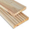 Terrassendielen Holzterrasse Deutsche Lärche 24 x 143 mm - Terrassenbelag Komplettset - Massiv Diele aus Nadelholz inkl. Unterkonstruktion & Terrassenschrauben - Dielenlänge: 3m | Fläche: 24m²