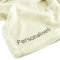 DecoKing Personalisierte Kuscheldecke 150x200 cm Ecru Decke mit Namen Bestickt Microfaser Tagesdecke Fleece Mic