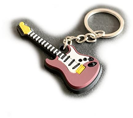 Gitarre E-Gitarre Konzertgitarre Musik Bass Schlüsselanhänger Instrument | Musik | Rock | Geschenk | Jungen | Mädchen | Herren | Kinder | Männer | Party | Music | Festival | Gummi | E Gitarre