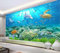 Fototapete 3D Tapete Kinderzimmer Deko Korallenfische Der Unterwasserwelt Tapeten Vliestapete Wandbilder Schlafzimmer Wanddeko Wohnzimmer Wandgemälde