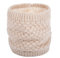 Tbkoly Modischer Schal Wickelschals Poncho Schal, warmer Unisex Rundhals Schal Frauen Winter einfarbiger dicker Strickfellschal warmer Kaschmirschal einfacher Beanie-Schal (Farbe: 5, Größe: A)