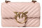 Pinko Damen Sheep Nappa C Love ONE MINI DC SCHAFNAPPA C, O81Q_Cipria-Antique Gold