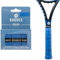 Raquex Endure Übergriffband für Schläger – 3er Pack Übergriffband für Schläger, 0.75 mm Dicke – Anti-Rutsch Übergriffband für Tennis-, Badminton-, Squashschläger, Padel (Marineblau)