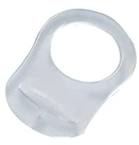 XJKLBYQ Porta Clips del Ciuccio, Adattatore di Clip fittizie Silicone, Adattatore ad Anello di Silicone per Bottoni- Ciuccio per Bambini così Tanto così Tanto