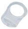 XJKLBYQ Porta Clips del Ciuccio, Adattatore di Clip fittizie Silicone, Adattatore ad Anello di Silicone per Bottoni- Ciuccio per Bambini così Tanto così Tanto