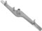 MOLUCKFU Dishwasher Lower Spray Arm Replacement Dishwasher Accessory for Efficient Water Spray Easy Installation Compatible Home and Dorm Use Light Grey