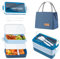 Resszo Lunch Box Kit,Bento Box 2 Scomparti Porta Pranzo, 1600ml Contenitore per il Porta Pranzo, Lunch Box con Scomparti,Ideale per Lavoro, Scuola e Viaggio (Blu)
