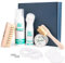 SULPO Shoe Clinic Schuhputzset - Sneaker Reiniger - White Shoe Cleaner Set - Schuhreiniger weiße Schuhe - Sneaker Reinigungsset - Schuhputzmittel mit Schuhputzbürsten & Reparatur Zubehör