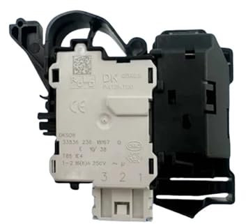 Serratura porta lavatrice, accessorio lavatrice DKS08, compatibile con Whirlpool FFCR70110