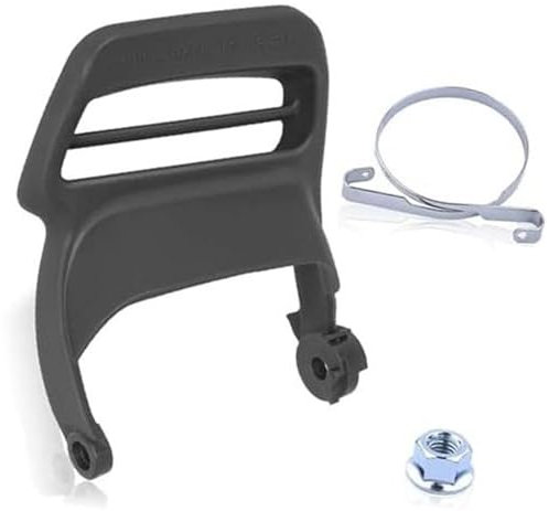 JINFOLI Banda de manija de freno de cadena 450, for Husqvarna, 445, 445E, 450, for Rancher, for JONSERED, CS2245, CS2250, motosierras, Husky 445, 450, palanca de protección de mano, manija de freno, p