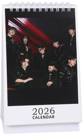 Stray-Kids Kalender für 2026 KARMA Desktop-Kalender Baby-Monster-Kalender A-TEEZ SK-Z Stay (AT 1)