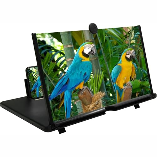 Chililon 16 pollici ingranditore schermo smartphone,3D HD lente ingrandimento smartphone, Amplificatore schermo cellulare, anti- blu per tutti gli smartphone