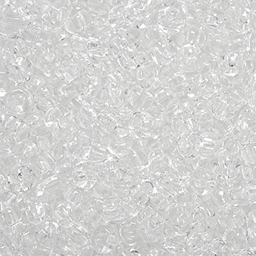 Gütermann / KnorrPrandell 3105806 - Rocailles 2,5mm transparent kristal, 17 g/Dose