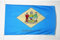AZ FLAG - Flagge Delaware - 90x60 cm - Bundesstaat Delaware Fahne 100% Polyester mit Messing-Ösen - 50g