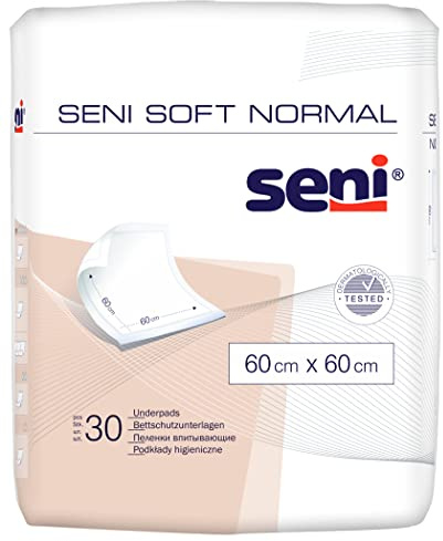 SENI Soft Normal Krankenunterlagen 60x60 cm 30 St
