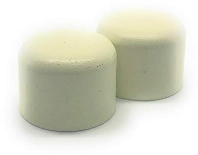 Replacement Varilight Universal White Chocolate Dimmer Switch Knob (2 Pack)