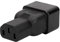 Baoblaze 3 Pin IEC 320 C13 Buchse Zum Adapter, Plug Power Supply Converter Adapter, 3 Pin Stecker PDU Netzteil Verlängerungskabel für Computer LED HDTV Monitor und Scanner