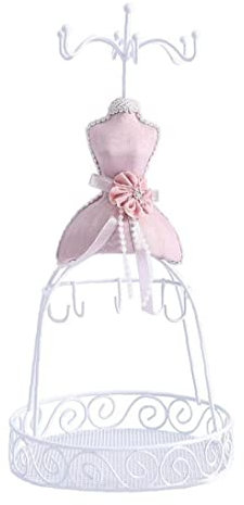 Mannequin Fantasy Puppe Display Ständer Halter Kleid Ohrring Nekace Ring Rack Halter Für Dame Mädchen Raum Ornament