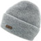 Chillaz Seefeld Beanie Grau - Stylische warme Alpaka Mütze, Größe One Size - Farbe Light Grey
