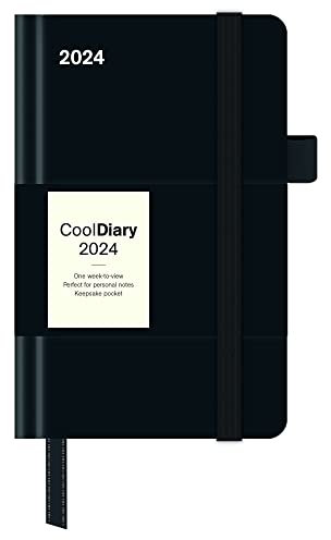 Black 2024 - Diary - Buchkalender - Taschenkalender - 9x14: Cool Diary