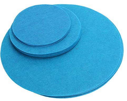 Weicher Filz-Plattenschutz, 2 Verschiedene Größen, Plattentrenner-Pads China-Aufbewahrungs-Trennwände-Schutz-Geschirr-Schutz-Pads Zum Schutz Und Stapeln Ihres Kochgeschirrs(24PCS)