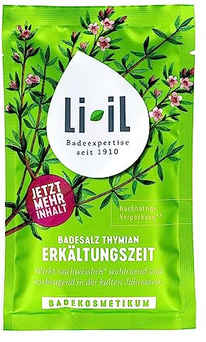 LI-IL Badesalz Thymian Erkältungszeit 80 g