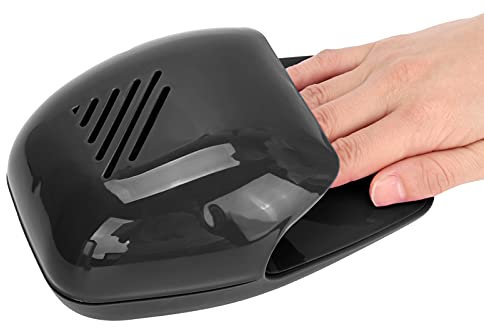 Nageltrockner Ventilator Nagelmaschine Professioneller Haushaltsnagelventilator Trockner Tragbarer Nagellackgeltrockner Gebläse Maniküre Toolpink Nageltrockner Für Normale (Schwarz)