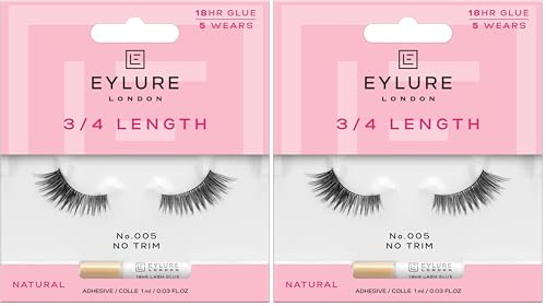 Eylure 3/4 Length No. 005 False Lashes (Pack of 2)