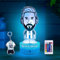 NOCLES MESSI Lámpara Y Llavero Lámpara Decorativa Mesita De Noche Regalos Jugador De Fútbol Argentina Barcelona Ilusión Óptica 3D Táctil Mando A Distancia 16 Colores Regalo Aficionados Niños Y Adultos
