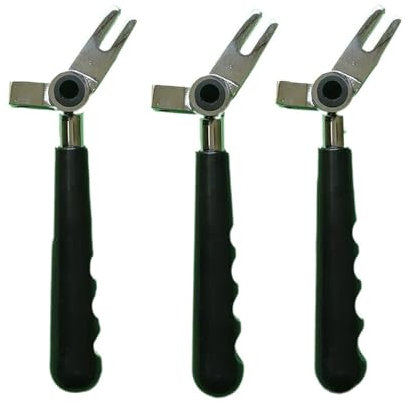 MiJob 3 Straight Hand Levers Accessories Black Color Handles ,Compatible For Vevor Soft Serve Ice Cream Machines Spare Parts